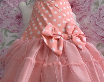 Gorgeous Pink Cat Dog Dress Dress for Pets Cat Dress Dog Dress Frills