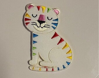 Lot De 12 écussons Brodés à Coudre Ou à Repasser Motif Chaton