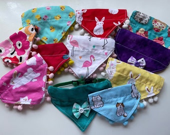 Handmade Kitten Collar Bandana – Cute Small Cat Collar