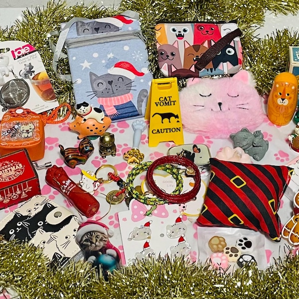 Cat Lover Advent Calendar – 24 Days of Cat-Themed Gifts