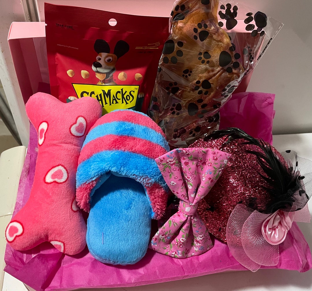 Cute Dog Gift Box Hamper Lady Dog Female Dog Pink Gift Box for Etsy