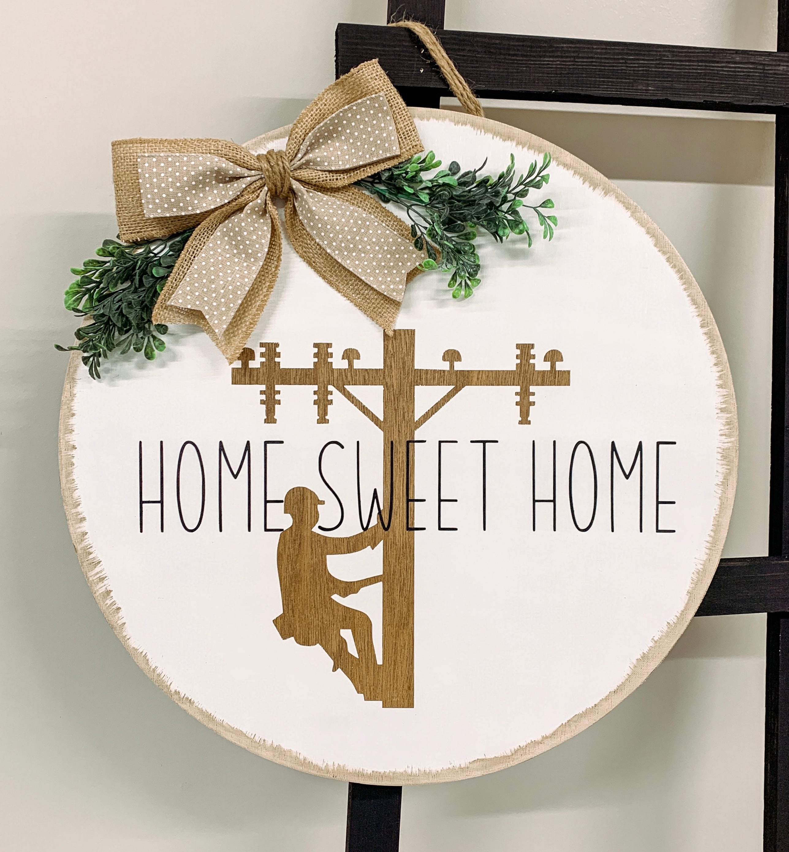 THE ORIGINAL, Lineman Door Hanger, Distribution Lineman, Lineman