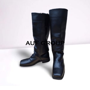 Stovepipe Boots Etsy