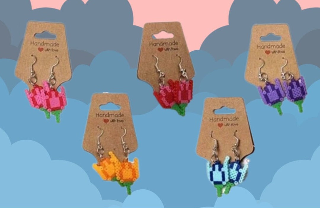 Bag of Tulips earrings main image 1