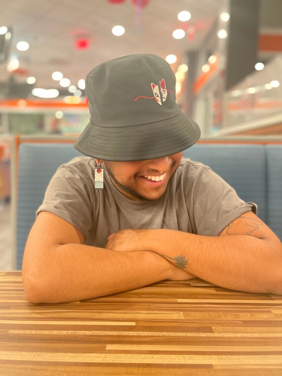 Demon Slayer Bucket Hat Tanjiro Kitsune 