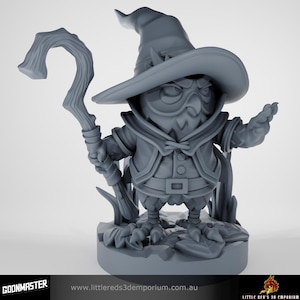 Mage Owls / Goon Master Games / Impresiones 3D de 12k / Miniaturas de mesa / 32 mm