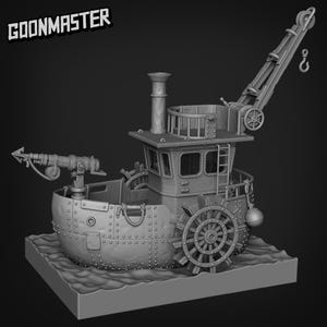 Sailor Rats Ship Diorama | Goon Master Games | 12k 3D prints | Tabletop Miniatures | 32mm