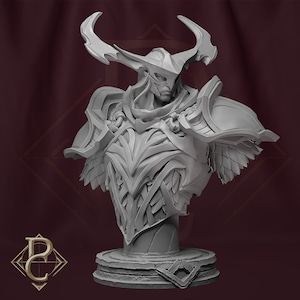 Alsham, Bust | Parasite Collectibles | 12k 3D prints | Tabletop Miniatures