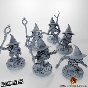 Frog Wizards | Goon Master Games | 12k 3D prints | Tabletop Miniatures | 32mm