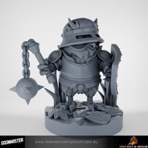 Mayales Knight Owls / Goon Master Games / Impresiones 3D de 12k / Miniaturas de mesa / 32 mm