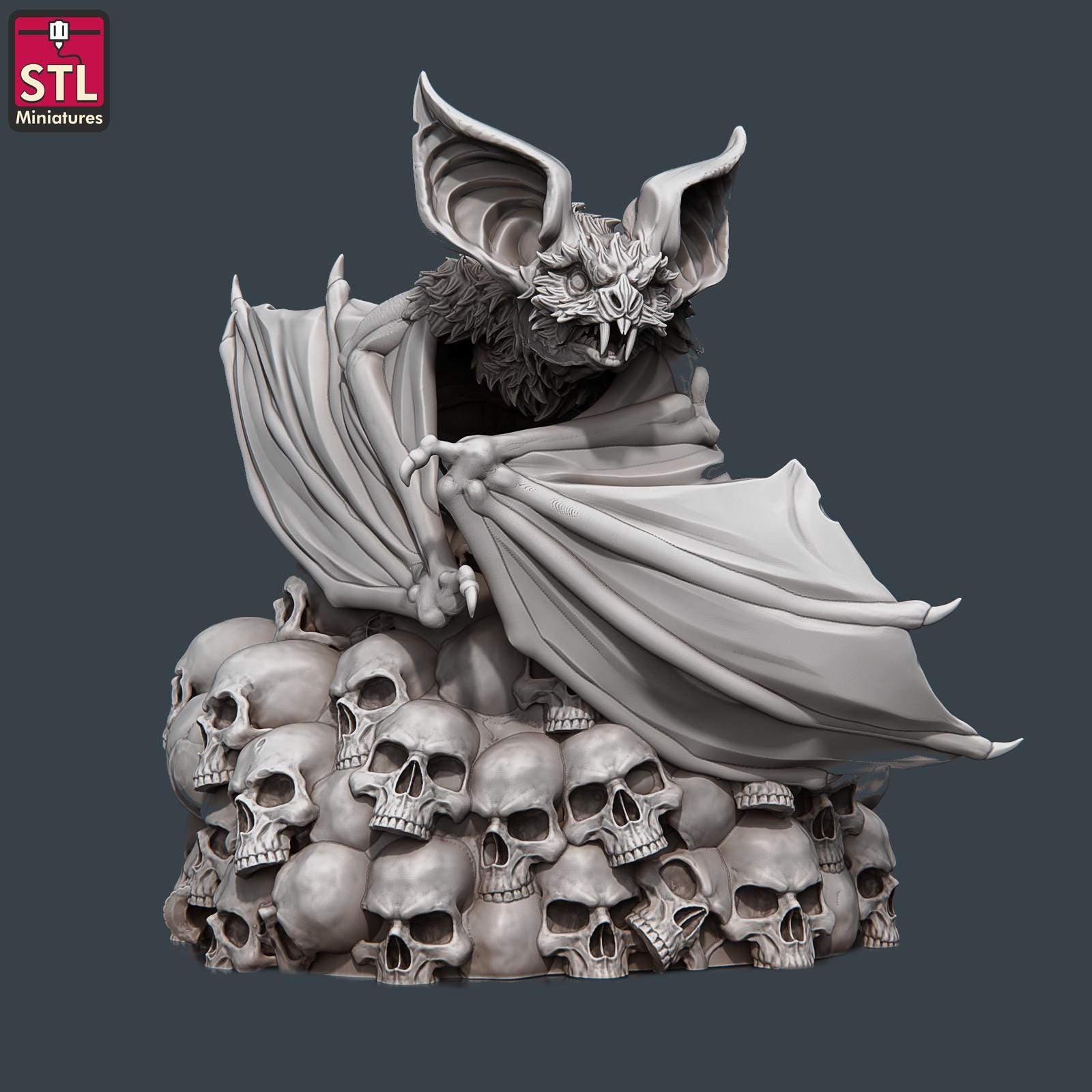 Blood Bats | STL Miniatures | 12k 3D Prints | Tabletop Miniatures ...
