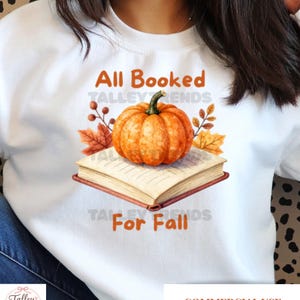 Pumpkin Book Stack PNG | Cozy Autumn Reading Fall Design (Digital Download)