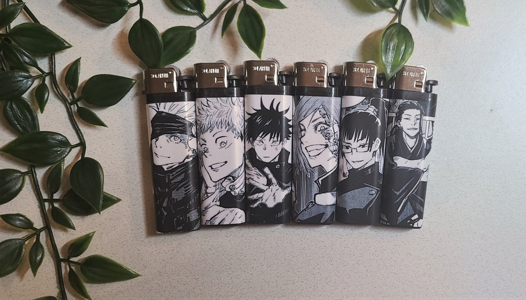 Pack of 2 JJK Anime Inspired Lighters Etsy