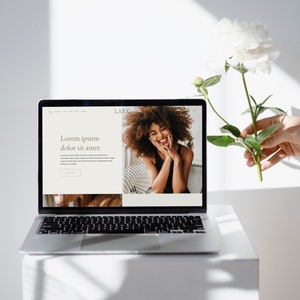 LARK Squarespace Website Template | Online Shop Template | Services Website Template | Minimalist Website