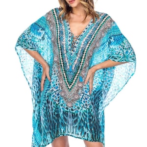 Designer Silk Kaftan