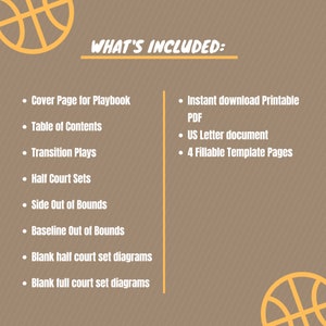 Printable Basketball Playbook, Blank Basketball Diagrams, Blank Half ...