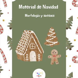 Christmas material: morphology and syntax