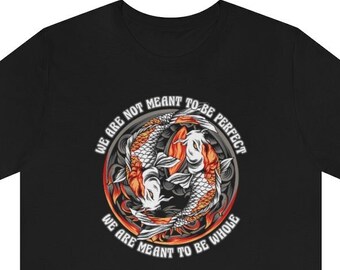 Yin Yang T Shirt, Yoga Shirt, Koi Fish T Shirt, Meditation T Shirt, Balance Shirt, Couples Matching Shirts, Zen Spiritual Buddhism Gift Ying