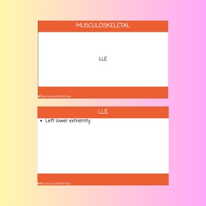 Medical Terminology Flashcards: Musculoskeletal System image 4