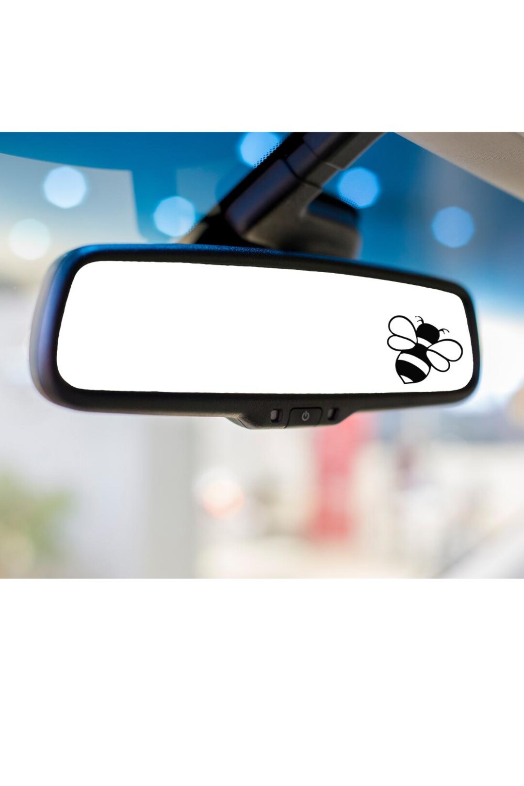 Free Rear View Mirror Decals Rear View Mirror Vinyl Sticker Decal Bee Kind Humble Free Happy - Etsy