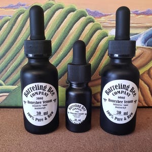 Just HARVESTED fresh raw Honeybee VENOM this August 2025!! 30mg Pure Raw Honeybee Venom diluted w/ 30ml Vapor Distilled H2O. Very Limited!!