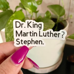 Stephen King sticker