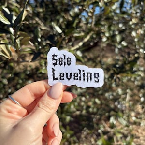 solo leveling sticker| anime sticker