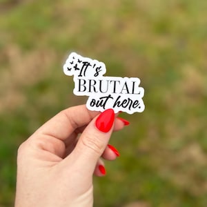 Olivia Rodrigo| it’s brutal out here sticker