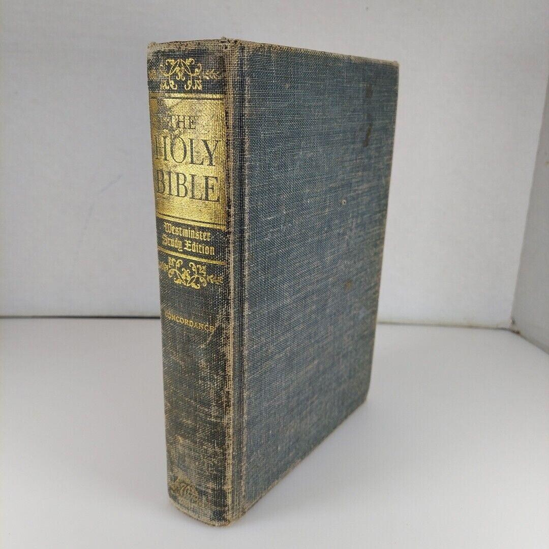 The Westminster Study Edition of the Holy Bible Concordance 1948