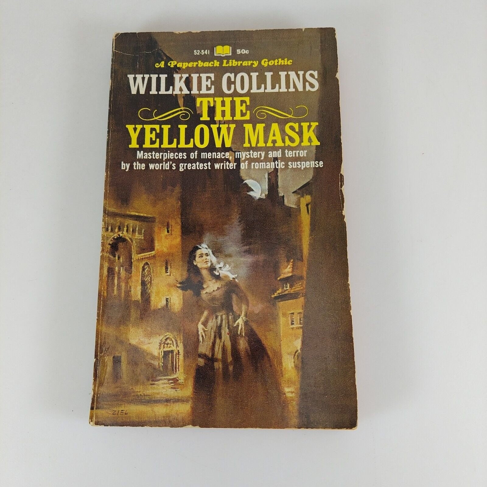 Wilkie Collins The Yellow Mask 1st Printing Paperback Library 1967