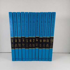 New Illustrated Child Care Encyclopedia For The Home In Twelve Volumes Full Set