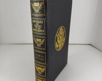 Messages et papiers des présidents Volume XIV 6671-7244 Cuir illustré