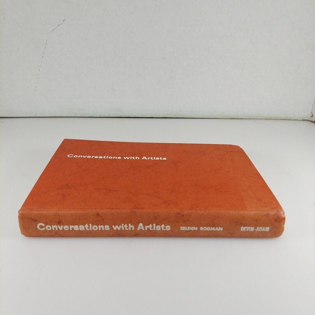 Conversations With Artists, Selden Rodman, 1957, Devin-adair 1st