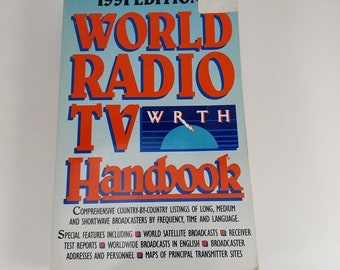 World Radio TV Handbook Ausgabe 1991 PB Andrew Sennitt, Redakteur Billboard Pub.