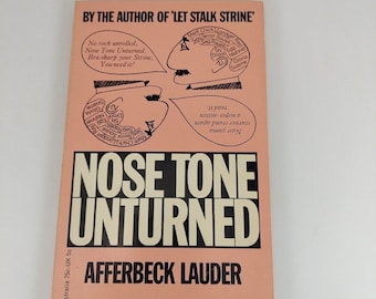 Nose Tone Unturned, Afferbeck Lauder, 1967 Ure Smith Illustrated PB