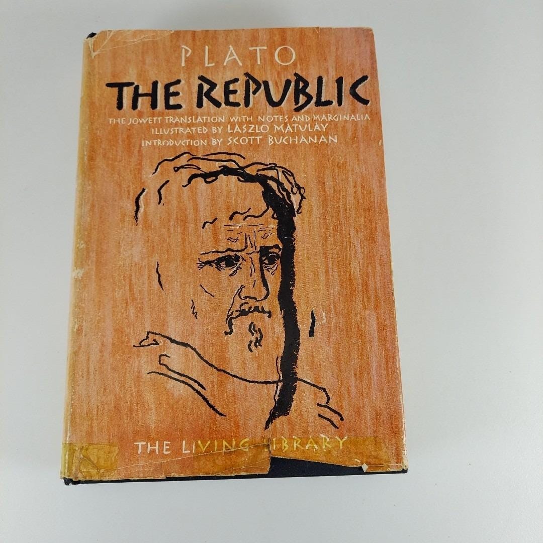 Plato the Republic Translated by B. Jowett 1946 World Publishing