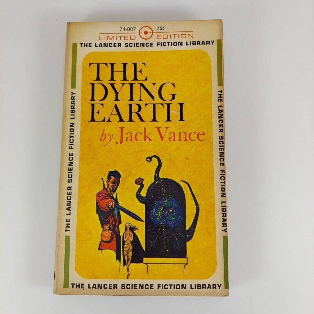 The Dying Earth Jack Vance, 1950 Lancer Science Fiction Library Limited