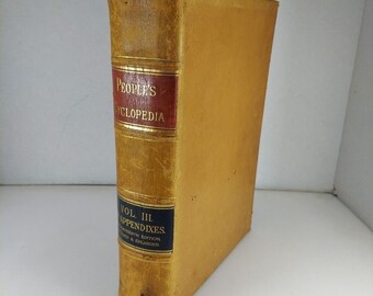 People's Cyclopedia of Universal Knowledge Vol 3 17th Edition 1887 Illus HC