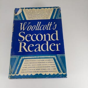 Woollcott's Second Reader by Alexander Woollcott 1937 Viking Press HCDJ