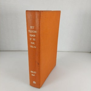Best Television Humor of the Year Irving Settel 1956 Ex-Library HC Library Bind