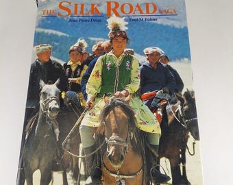 La saga della Via della Seta di Jean-Pierre Drege Emil Buhrer 1989 Facts On File HCDJ