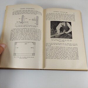 Machine à bois Herman Hjorth 1947 7e impression Bruce Publishing Co illust HC image 10