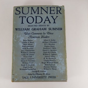 Maurice R Davie Sumner aujourd’hui Essais choisis de William Graham Sumner HCDJ 1940