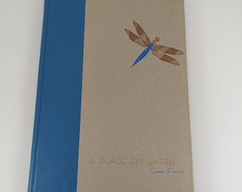 Un lugar en la Tierra de Gwen Frostic Poesía HC ilustrada de 1960