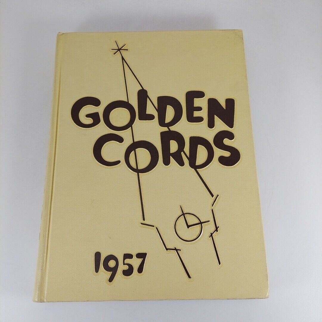 1957 Golden Cords Union College Yearbook Lincoln, Nebraska