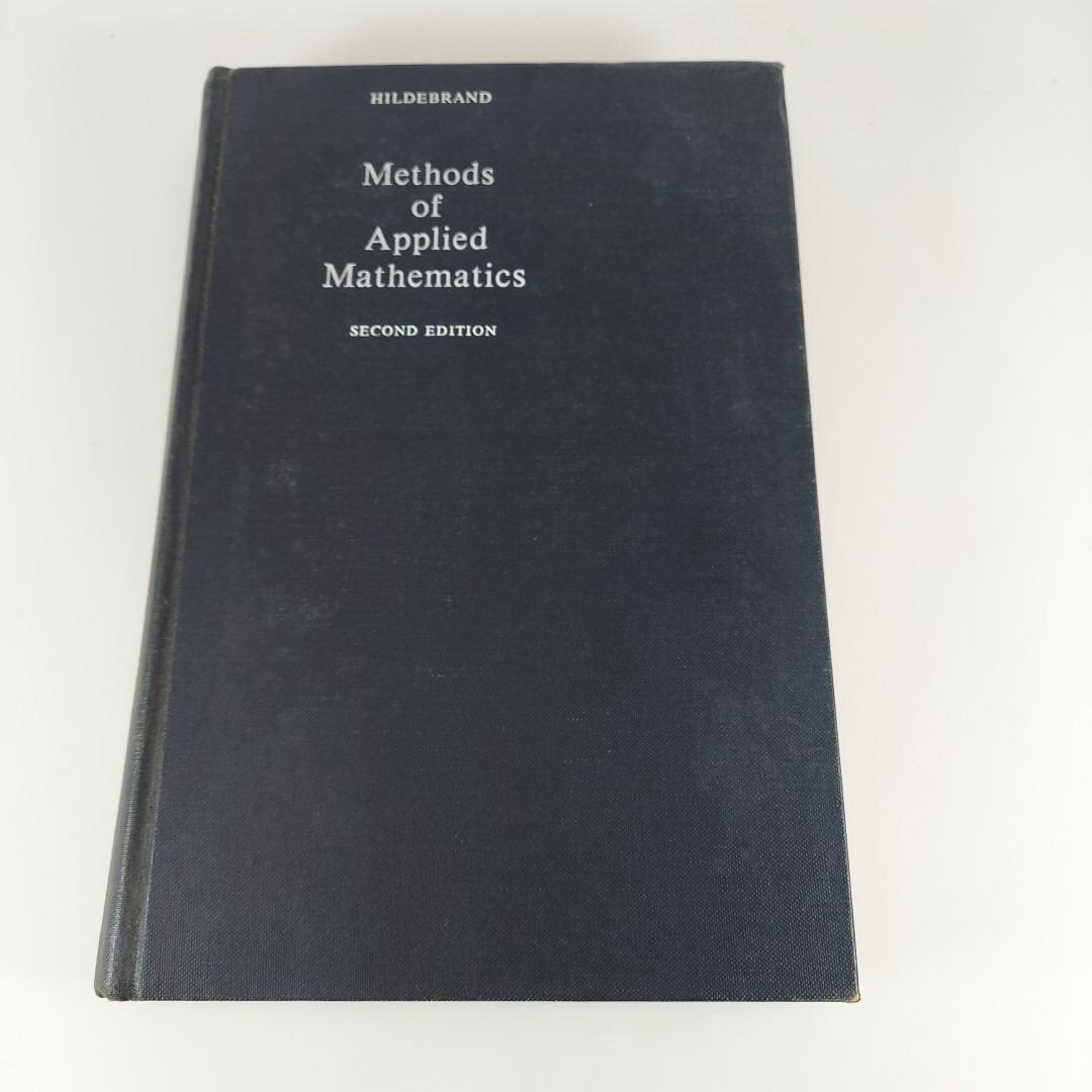 Methods of Applied Mathematics Second Edition Francis Hildebrand 1965 ...