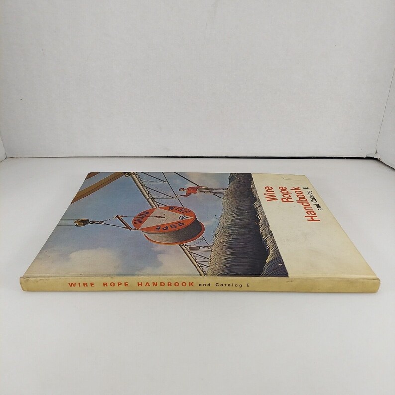 Wire Rope Handbook and Catalog E Armco Steel Sheffield Division HC 1963
