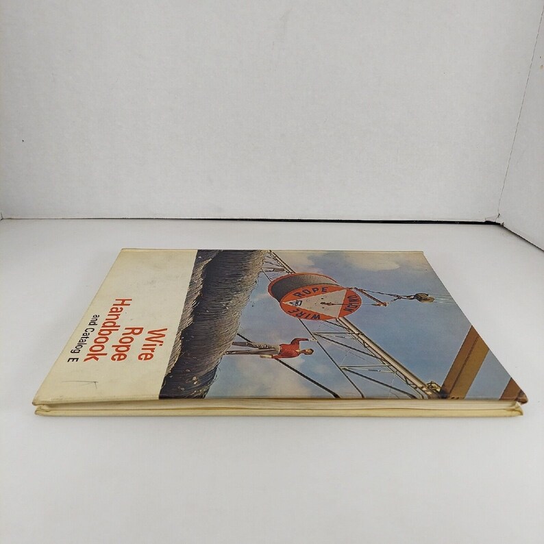 Wire Rope Handbook and Catalog E Armco Steel Sheffield Division HC 1963