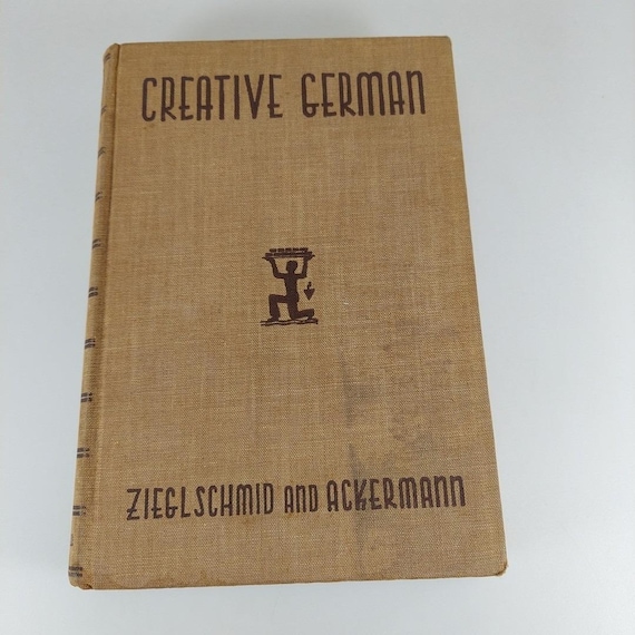 Creative German Zieglschmid and Ackermann 1936 Prentice-hall