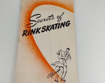 Chicago Roller Skate Co. Secrets of Rink Skating Booklet Diagramme 1955 überarbeitet